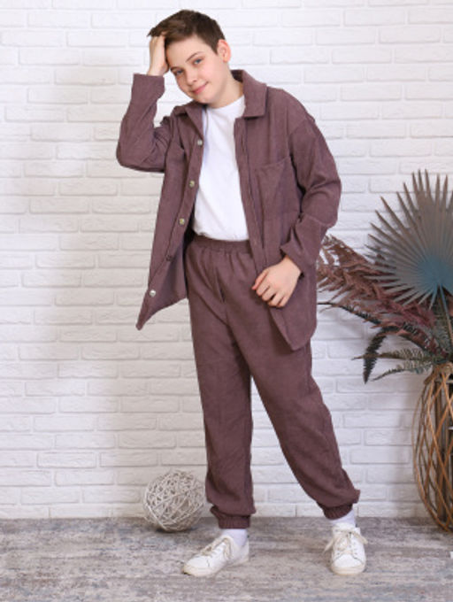 Рубашка  для мальчика девочки вельвет Образ Ладошки  фото 11