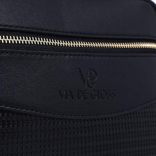 Сумка кросс-боди на молнии, цвет чёрный - Simaland фото 4