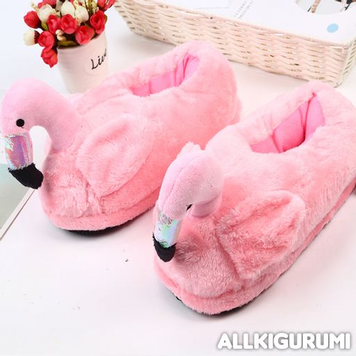 Тапочки домашние Фламинго