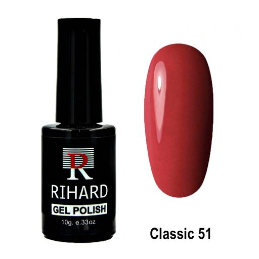 Rihard Classic Gel Polish Гель-лак - классическая коллекция, 10 мл, №51