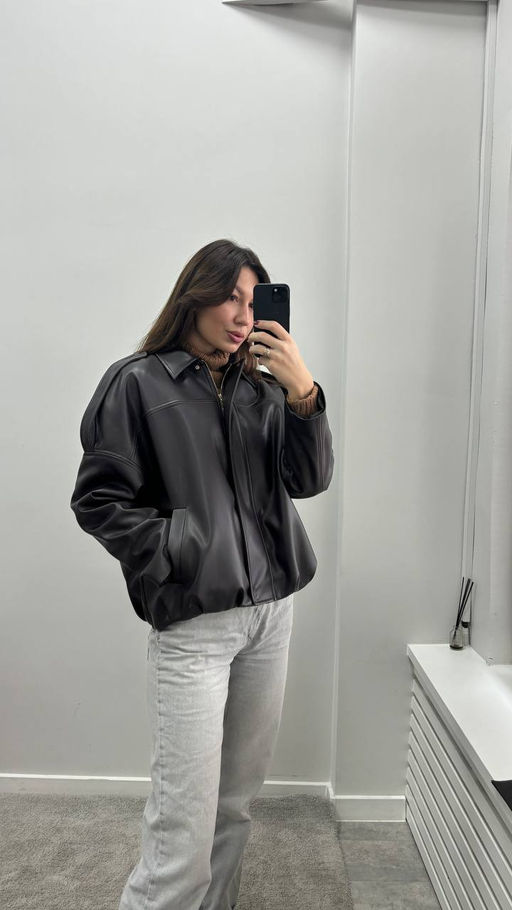 Куртка 11-417 шоколад - Pur pur фото 2