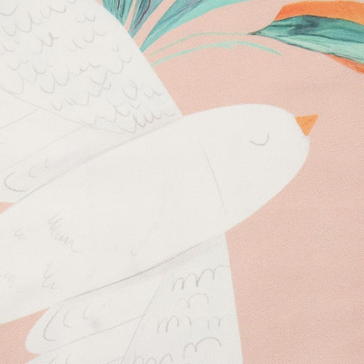 Полотенце Этель Птица счастья 40х73см, 100% хл, саржа 190 г/м2  фото 3