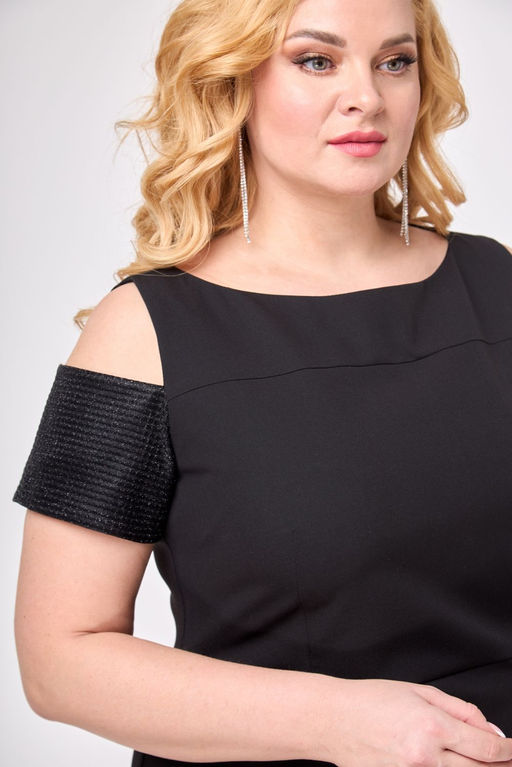 Платье ANELLI 1196 черный  фото 6