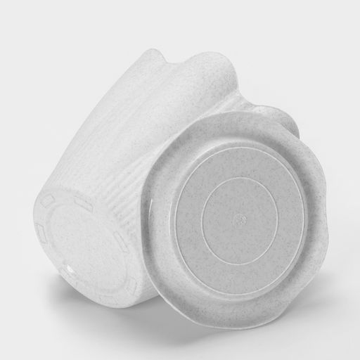 Горшок для цветов с поддоном «Эдельвейс», 3 л, d=20 см, h=18.2 см, мраморный