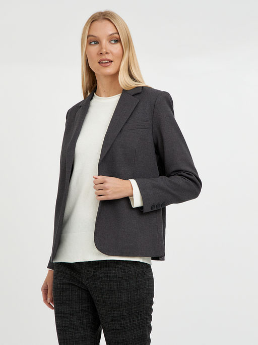 пиджак женский серый - Glenfield фото 4
