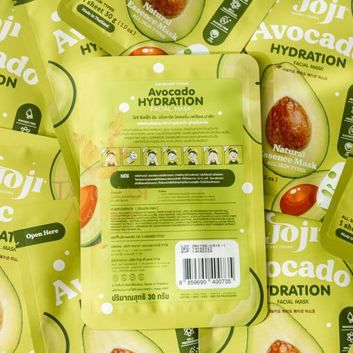 Маска для Лица Тканевая Интенсивно Увлажняющая Авокадо JOJI
30 гр фото 2