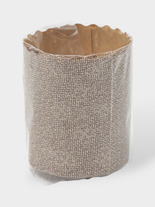 Цена за 3 шт. Формы для выпечки кулича бумажные «Классика», одноразовые, набор 10 шт., 6×4.5 см, бежевые