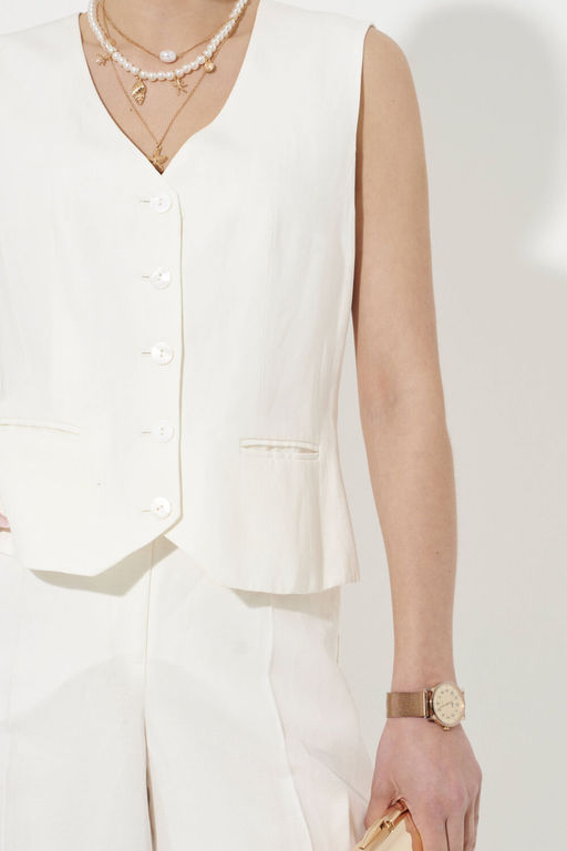 Жилет Ketty 06137 молочный - Anelli фото 3