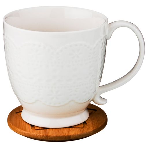 КРУЖКА С КРЫШКОЙ LEFARD NATIVE 500 МЛ  фото 3