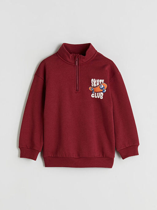 Dik Yaka Erkek ?ocuk Sweatshirt