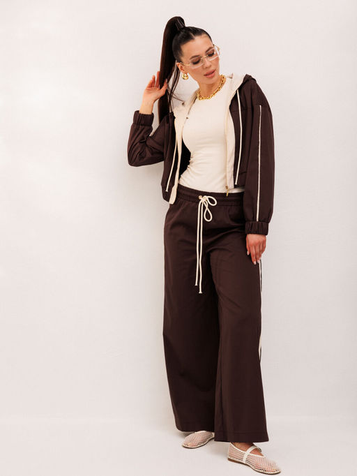 Костюм Galean Style 986 коричневый