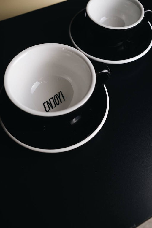 Кофейная пара Loveramics Enjoy чёрная, 300 мл - Tasty coffee фото 4