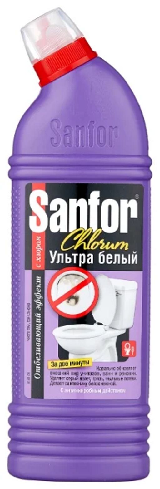 SANFOR CHLORUM гель д/чист.ванн и туалета 750мл (15шт/кор)