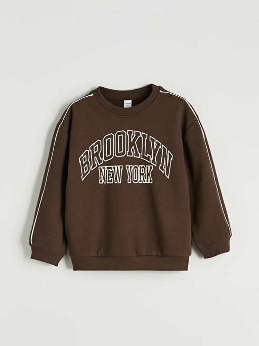 Erkek ?ocuk Brooklyn Bask?l? E?ofman Tak?m?