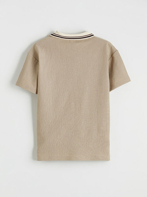 Polo Yaka Nak??l? Erkek ?ocuk Ti??rt