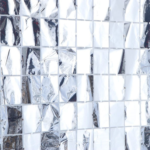 Праздничный занавес 100*200 см, цвет серебро - Simaland фото 2