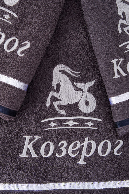 14418/10 Знаки зодиака полотенце махровое плотность 350гр