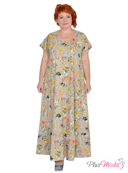 Платье Модель №1218 размеры 44-84 - Plusmoda фото 5