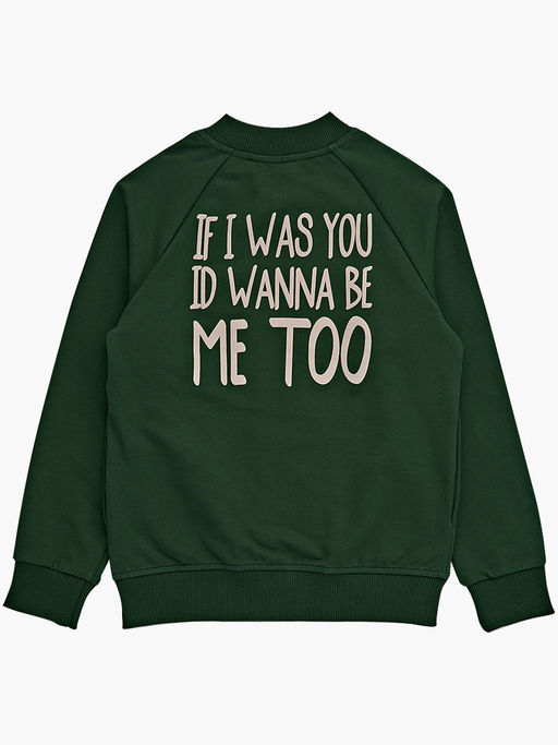 Спортивный костюм для девочки на молнии UD 7728 зелен-хаки - Mini maxi фото 8