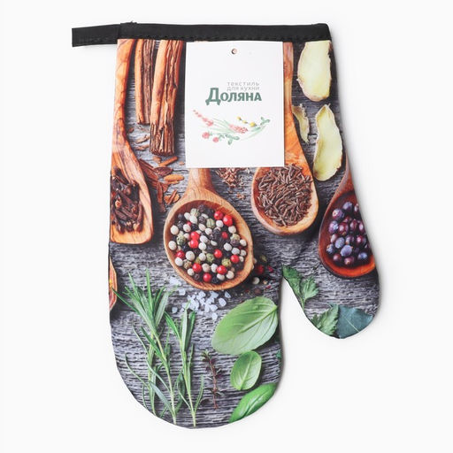 Варежка Доляна Прованс 26*16 см, 100% п/э  фото 4