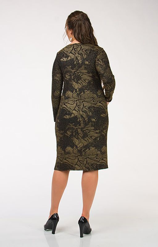 Великолепное платье ассиметричного кроя. На талии деталь с драпировкой, напоминающая по форме бант. - Ckc collections фото 4