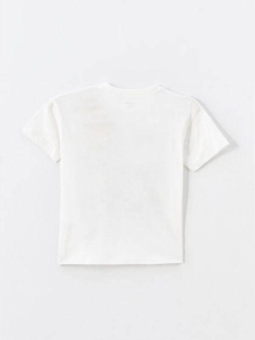 Bisiklet Yaka Snoopy Bask?l? Erkek Bebek Ti??rt - Waikiki фото 2