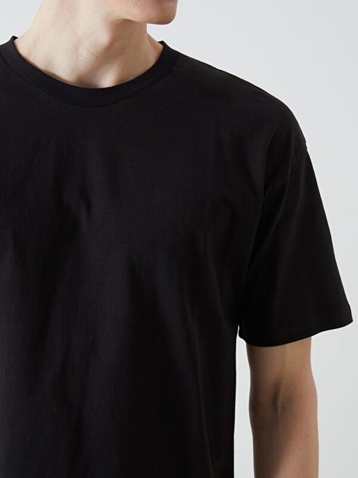 Bisiklet Yaka Penye Erkek Ti??rt