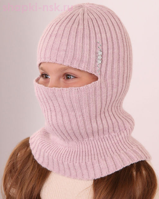 03-42-S Шлем для девочки флис (50-52)