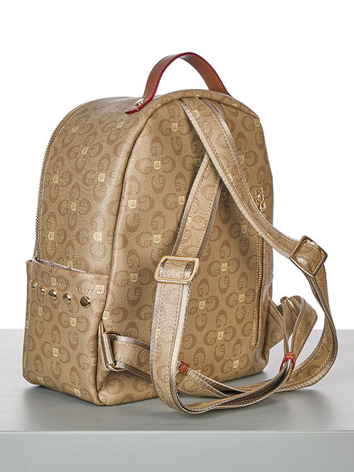 LACCOMA рюкзак AC7303-лагуна темно-бежевый эко кожа