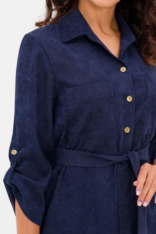 Платье-рубашка Аманда (46-56) - Serenada фото 3