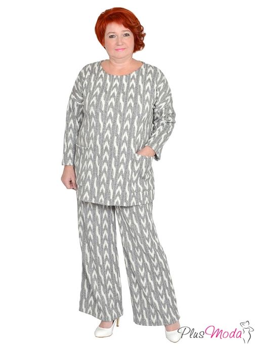 Брюки Модель №1096 размеры 44-84 - Plusmoda фото 3