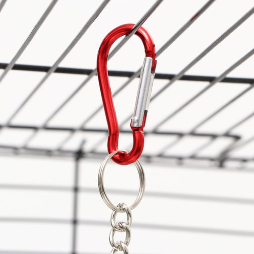 Игрушка для птиц, бусы на канатах, 38 см, микс цветов - Пижон фото 7