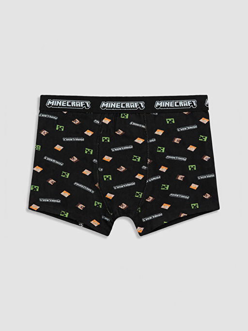 Erkek ?ocuk Minecraft Lisansl? 3l? Boxer - Waikiki фото 2
