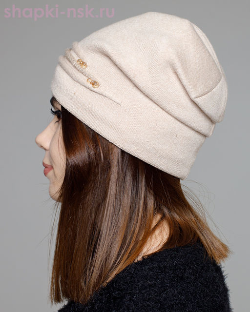 08002V1 Элина Шапка женская флис (54-58)