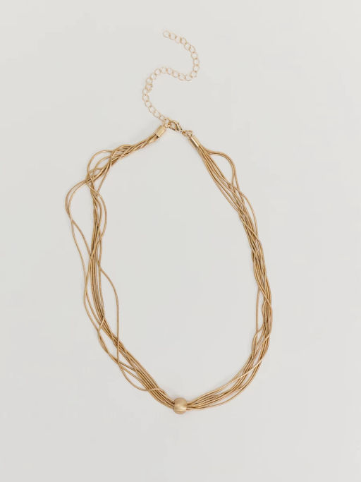 Многослойное шейное украшение / Zarina  фото 4