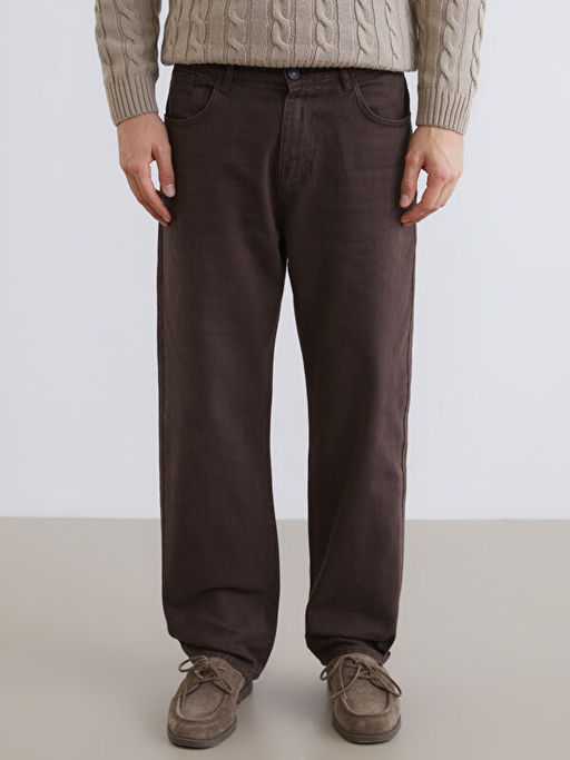 Baggy Fit Erkek Jean Pantolon