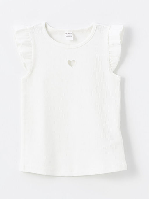 Bisiklet Yaka K?z Bebek Ti??rt