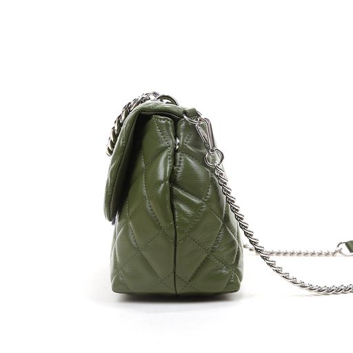 Женская сумка, кожа, MIRONPAN 96003 Зеленый  фото 6