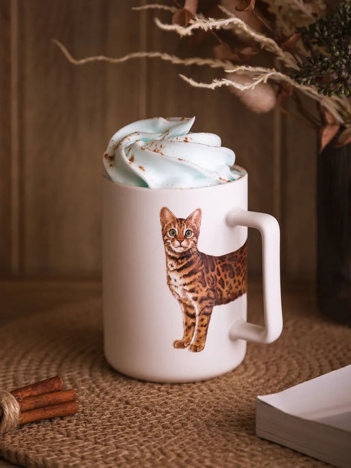 КРУЖКА LEFARD BENGAL CAT 400МЛ 8*7*10.8CM  фото 12