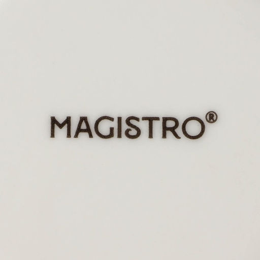 Кружки Magistro Real Marble, 400 мл, набор 2 шт., фарфор, белые  фото 5