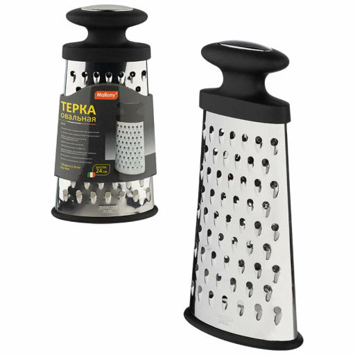 Терка овальная IDEA, 12*6*23,7см арт.106915 - Mallony фото 2