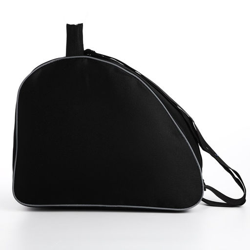 Сумка спортивная для коньков, 40×32×20 см, чёрная