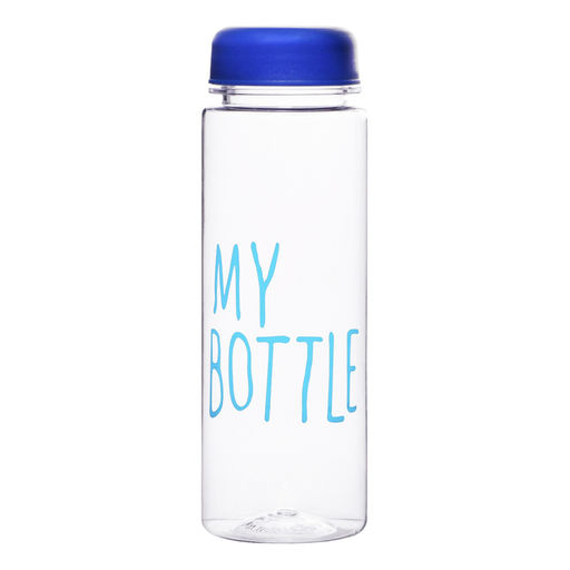 Бутылка для воды My bottle, 500 мл, 19.5×6 см, чехол в комплекте, цвет МИКС