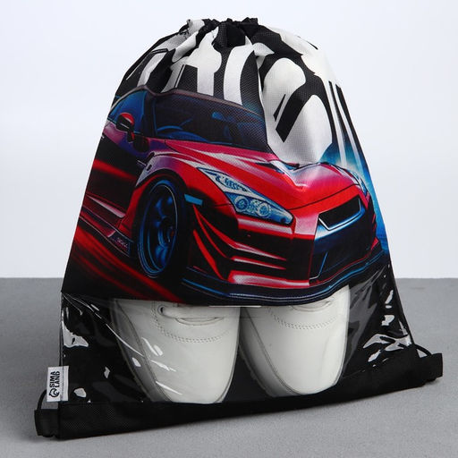 Сумка для обуви Скорость, с прозрачным окном - Artfox фото 2