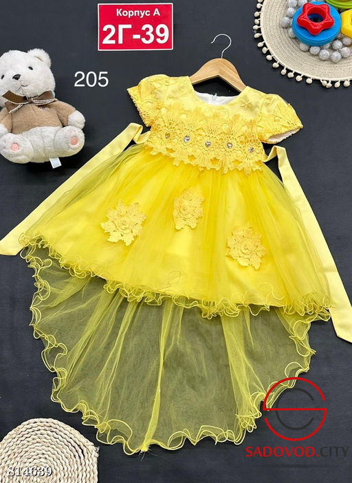 Платье для девочки новогоднее