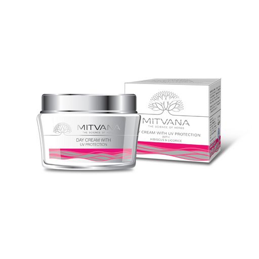 MITVANA Крем для лица дневной ГИБИСКУС/ЛАКРИЦА с УФ-защитой Day Cream With UV Protection, 50 г