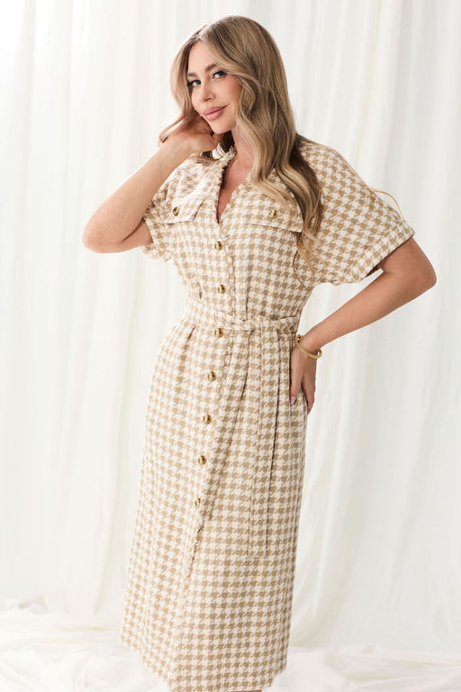 Платье Golden Valley 44106 бежевый