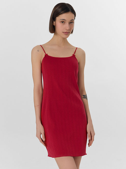 Сорочка ночная женская красная - Mark formelle фото 3