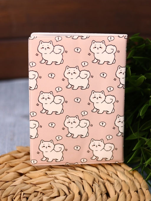 Обложка для паспорта Аниме Many white cat, плотность 600 мкм
