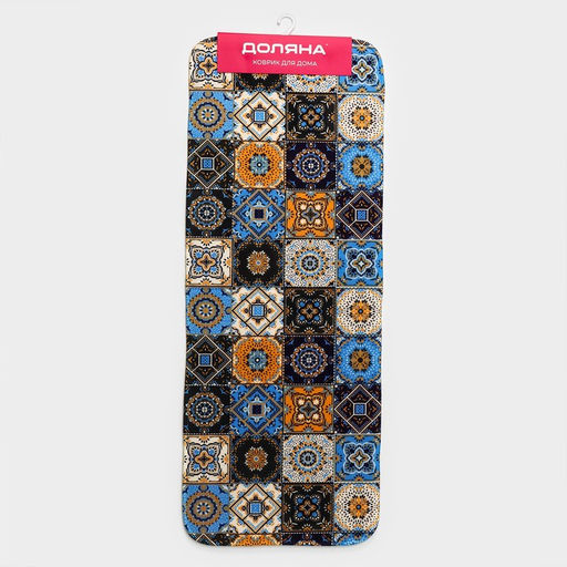 Коврик для ванной и туалета Доляна Богемия, мозаика, 45?120 см  фото 7